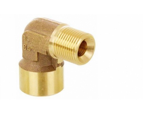 Переходник угловой 90 град. штуцер 3/8'; штуцер 3/8'