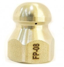 Форсунка каналопромывочная, 300bar, нерж., сечение- 040, 4 отверстий, 3/8 внут. PA 25.1224.40