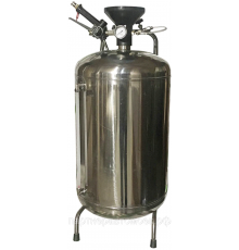 Бак из нержавеющей стали. Объем бака - 100 л; максимальное рабочее давление - 8 бар  М-SCX/100C