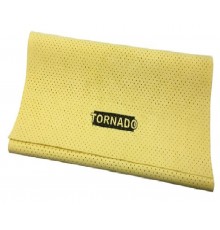 Замша искуственная TORNADO (Южная Корея) MC-300PL (жёлтая) (55х40см)