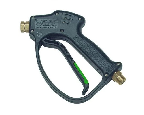 Курок распылительный с дренажем на низком давлени RL 26 + поворот.фит.SW6. вход 3/8'г;  выход 1/4'г.