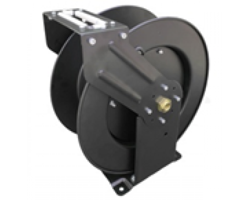 Барабан инерционный для шланга высокого давления, окрашенная сталь, вместимость 5/16 20m, 200bar, 3/8внут-3/8внут. (M-LB002)