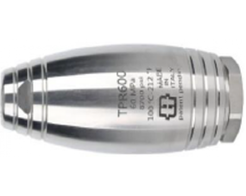 Турбо-насадка. 600 бар. 1/4'-F, 720, нерж.сталь