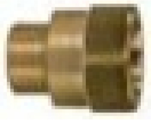 Переходник 1/4внеш - 1/4внут, 400bar, латунь R+M 57620