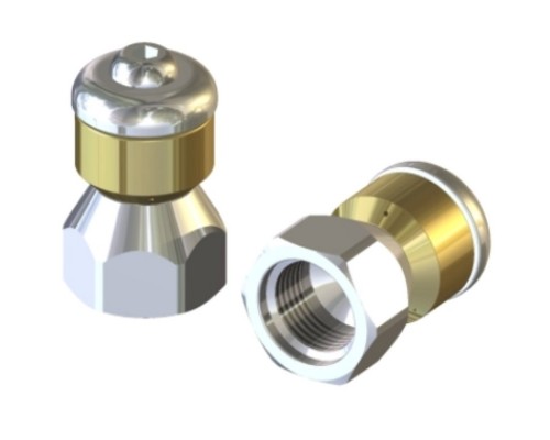 Форсунка каналопромывочная вращающаяся; сопло 040; вход 1/8'г; бой 3R