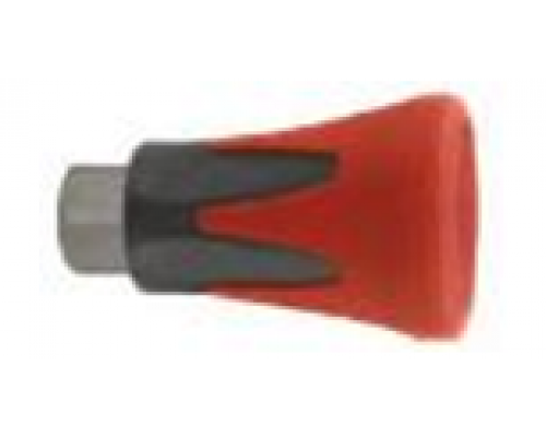 Пластиковая защита форсунки (красная), 500bar, 1/4внут, нерж.сталь R+M 200010720