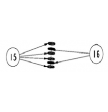 Сальник для поворотной муфты 26.0005 - 16 MTM 39.0060