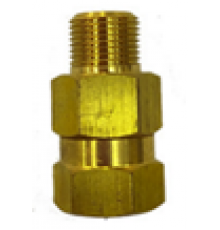 Поворотная муфта AG35, 280bar, 40l/min, 160°C, вход-3/8внут, выход-3/8внеш, латунь МТМ 1180030220
