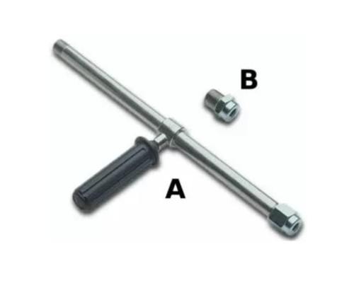 Удлиннитель с рукояткой 400мм для RL 84 - RL 204; 1/2'ш-1/4'г. 500 бар
