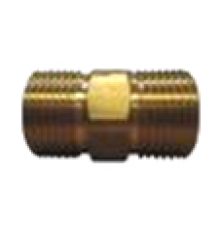Переходник 1внеш - 1внеш, 150bar, латунь R+M 57130