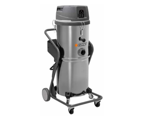Пылеводосос индустриальный Comet CVI-U 380 X DS  3- турбины; бак 80л (нерж); 220В; 3000 Вт