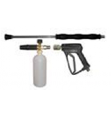 Пенокомплект ECOLINE (ниппель нержавейка, муфта-байонет нержавейка, 250bar), копье L=60cm R+M 005