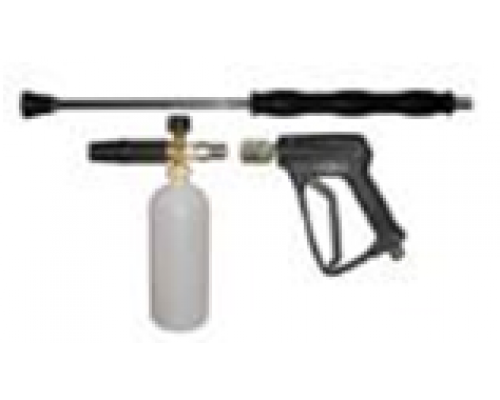 Пенокомплект ECOLINE (ниппель нержавейка, муфта-байонет нержавейка, 250bar), копье L=60cm R+M 005