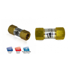 Обратный клапан CK500, 20l/min, 310bar, латунь, вход-1/4внут., выход-1/4внут. МТМ 1124080106