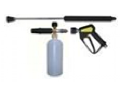 Пенокомплект (ниппель нержавейка, муфта-байонет нержавейка, 500bar), копье L=60cm R+M 001