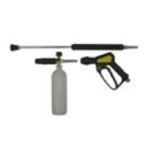 Пенокомплект (KW, ниппель нержавейка, муфта-байонет латунь, 250bar), копье L=60cm R+M 003