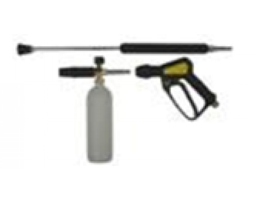 Пенокомплект (KW, ниппель нержавейка, муфта-байонет латунь, 250bar), копье L=60cm R+M 003