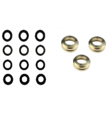 Комплект водяных уплотнений + направляющие кольца (4 типа по 3 шт.) для SJFX1807N (CQF1827)