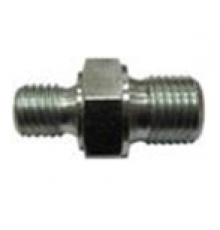 Переходник 1/8внеш - 3/8внеш, 500bar, оцинк.сталь R+M 57038