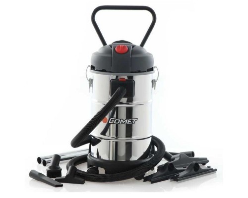 Пылесос для сухой и влажной уборки Соmet CVP 130 X, 1 турбина, бак 30л (нерж), 1400Вт