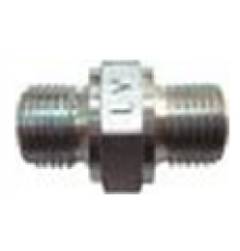 Переходник 1/2внеш - 1/2внеш, 500bar, оцинк.сталь R+M 57098