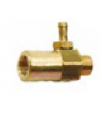 Инжектор для подачи химии, 280bar, 150°C,  3/8внут-3/8внеш, D=2,3, латунь MTM (арт. 1140000420) 22.0034