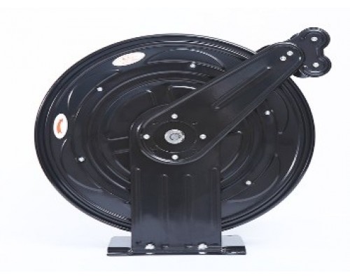 Барабан инерционный для шланга высокого давления, окрашенная сталь, вместимость 5/16 15m, 200bar, Вход 1/2 внут- Выход 1/2 внеш