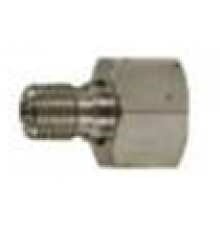 Переходник 1/8внеш - 1/4внут, 400bar, нерж.сталь R+M 57619