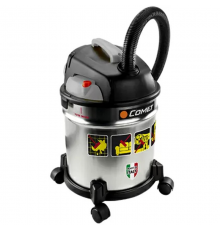 Пылесос для сухой и влажной убоки Соmet CM 20 S,1 турбина, бак 20л (сталь), 1200Вт