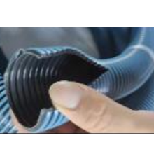 Шланг для пылесосов. D=38. Синий снаружи, черный изнутри. Бухта 30м.