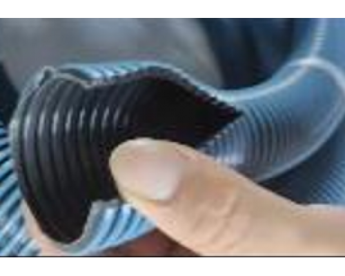 Шланг для пылесосов. D=38. Синий снаружи, черный изнутри. Бухта 30м.