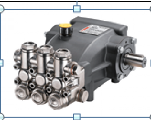 HAWK Плунжерный насос высокого давления (никелированный)