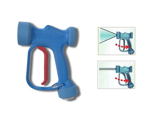 Размывочный пистолет RB 65; 100 л/мин; 24 бар; 90град; вход 1/2'г с поворотным фитингом; выход 1/2'г