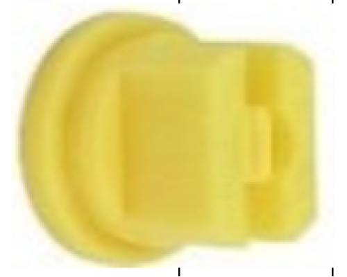 форсунка для водного тумана. Пластик. 110°, 020, желтая